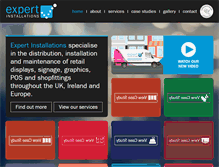 Tablet Screenshot of expertinstallations.co.uk